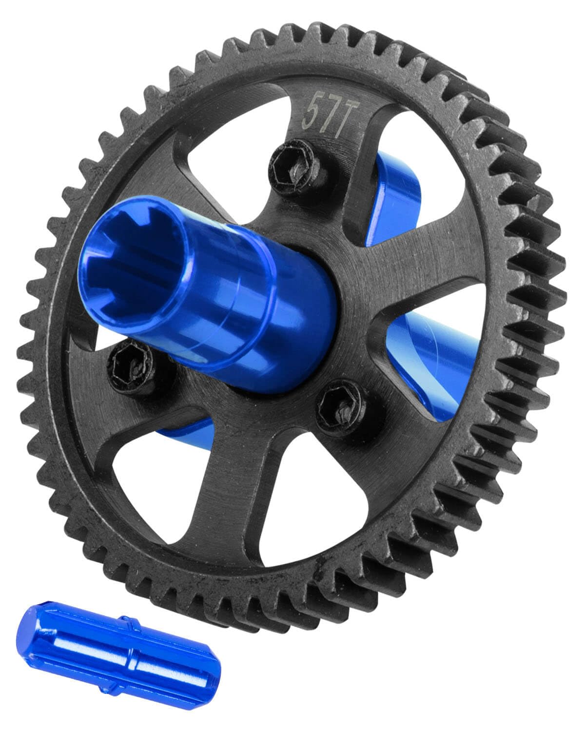 RCMYou 57T Slipper Clutch 0.8 Pitch Upgrades Part for 1/10 Arrma Granite Senton Vorteks Big Rock 3S/Kraton Outcast 4S 1/8 Typhon