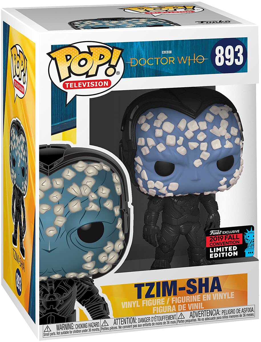 Funko Doctor Who Nycc 2019 - Tzim-Sha Vinyl Figure 893 Unisex Pop! Standard