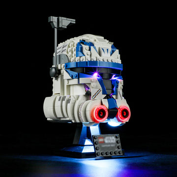 Briksmax Led Lighting Kit For Lego-75349 Captain Rex Helmet - Compatible With Lego Star Wars Building Blocks Model- Not Include Lego Set