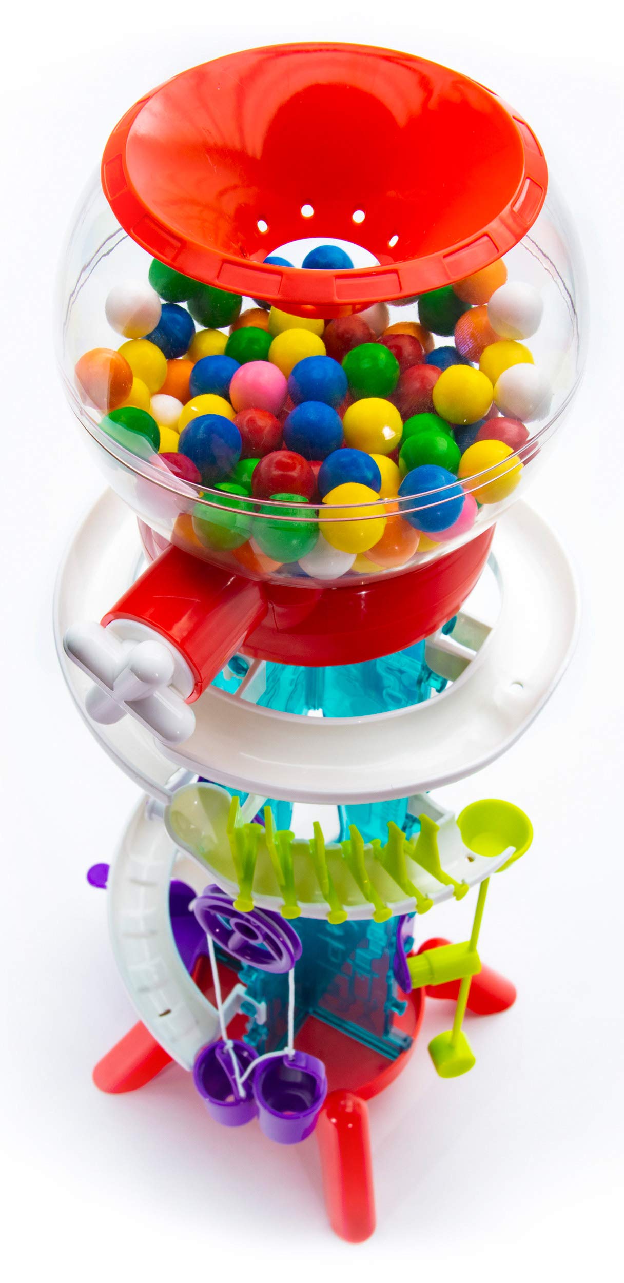 Thames & Kosmos Gumball Machine Maker Lab - Super Stunts And Tricks - 2 Languages