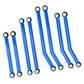 Hobbypark High Clearance Links Set Upgrades For Axial Scx24 C10 Axi00001 Wrangler Jlu Axi00002 Bronco Axi00006 1/24 Rc Crawler C