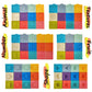 Soft Stacking Blocks For Baby Infant And Toddler, Baby Building Blocks, Teething Chewing Toys, Educational Baby Toys With Numbers, Shapes, Animals, Fruits & Textures For 0 - 3 Years Old, Pack Of 12