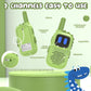 Holiky Green Walkie Talkies For Kids With Dinosaurs Silicone Sleeve, Toys For 3-6 Year Old Boys Girls, Kids Walkie Talkies Decen