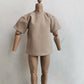 1/6 Custom Scale 2X T-Shirt Clothes for 12'' Male Action Figure Doll Clothes Toy (Brown+Green)