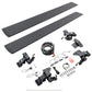 RealTruck Volt Power Running Boards for 2020-2025 Jeep Gladiator JT (2020-2025) 4-Door | Aluminum, Textured Black | 20451687PC |