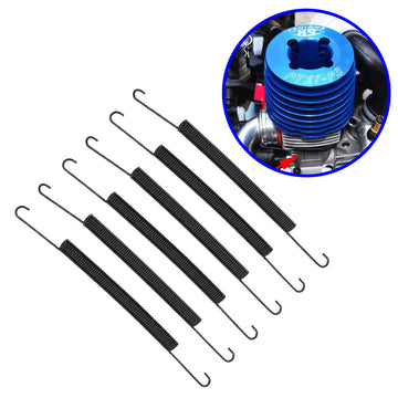 6Pcs Vgoohobby Exhaust Pipe Tubing Muffler Joiner Spring 100mm Compatible with HSP Himoto HPI Losi Kyosho Redcat 94086 94087 940