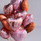 Gresatek Pink Heart Balloons,10Pcs Pink Foil Heart Shaped Love Balloons,18Inch Pearl Pink Helium Mylar Balloons For Valentines,E