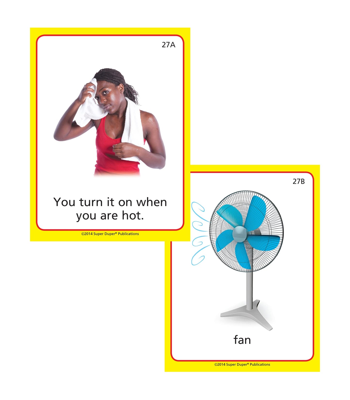 Super Duper Publications | Function Pair-Ups Photo Flash Cards | Identify And Describe Everyday Objects Fun Deck | Educational L