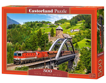 Castorland 'Train On The Bridge Puzzle (500 Piece)