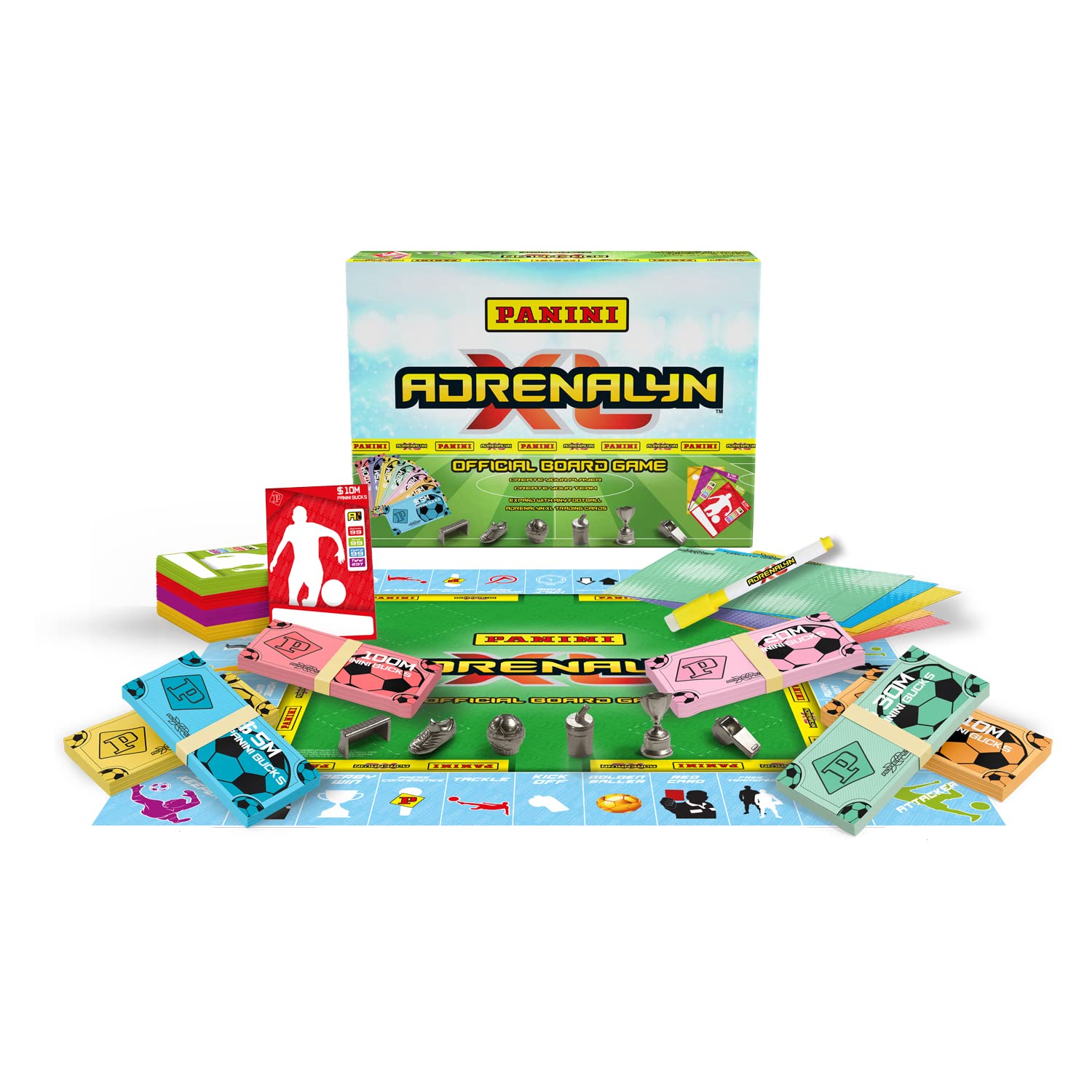 Adrenalyn XL Panini Official Board Game, Red