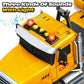 Bstoyder Kids Toys for 3 4 5 6 7 8 Years Old Boys, Large Excavator Truck Toy with Lights, Sounds, Toddler Friction Powered Truck