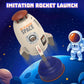Sprinkler Rocket Launcher Toys For Kids - Outdoor Water Toys Water Splash Rocket, Summer Garden Lawns Water Toys Spray 360-Degre