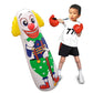 Jet Creations Clown Punching Bag For Kids Inflatable Figure With Squeak Sound Weighted Bottom (You Fill Water Or Sand), 1 Pc, Mu