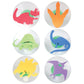 READY 2 LEARN Giant Stampers - Dinosaurs - Set of 6 - Easy to Hold Foam Stamps for Kids - Arts and Crafts Stamps for Displays, P