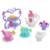 Fancy Nancy Doll-sized Tea Set, 13-Pieces, Multi-color, Medium, Plastic, Model 77415