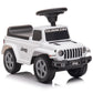 Best Ride On Cars Jeep Gladiator Ride-On Push Car Combo, Foot-To-Floor Design, Realistic And Stylish Kids Car, Honking Horn, Under-Seat Toy Storage, For Ages 18 Months - 3 Years, White