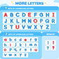 Gamenote Classroom Magnetic Letters Kit 234 Pcs With Double-Side Magnet Board - Foam Alphabet Letters For Kids Spelling And Learning