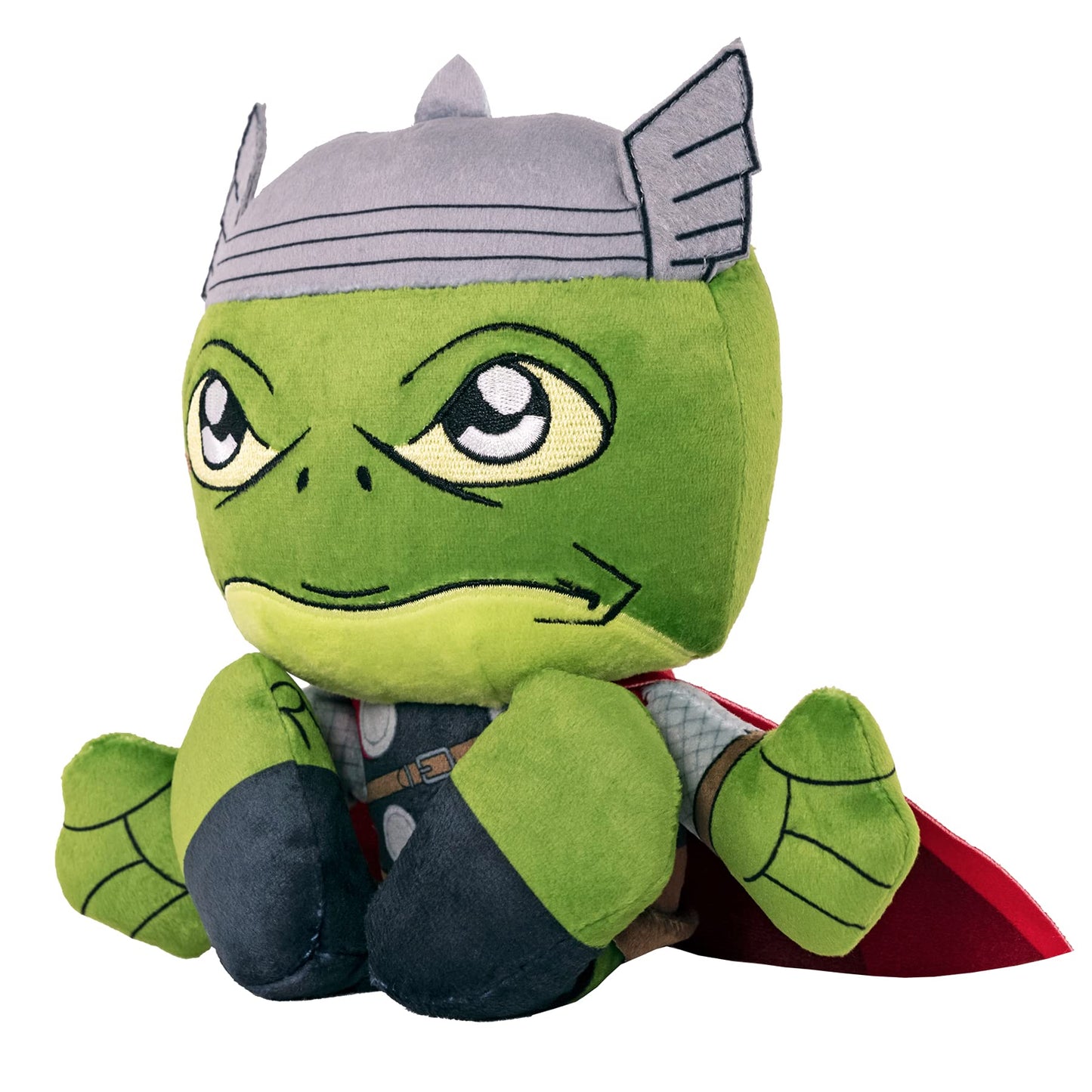 Bleacher Creatures Marvel Frog Of Thunder Thor 8' Kuricha Sitting Plush - Soft Chibi Inspired Toy