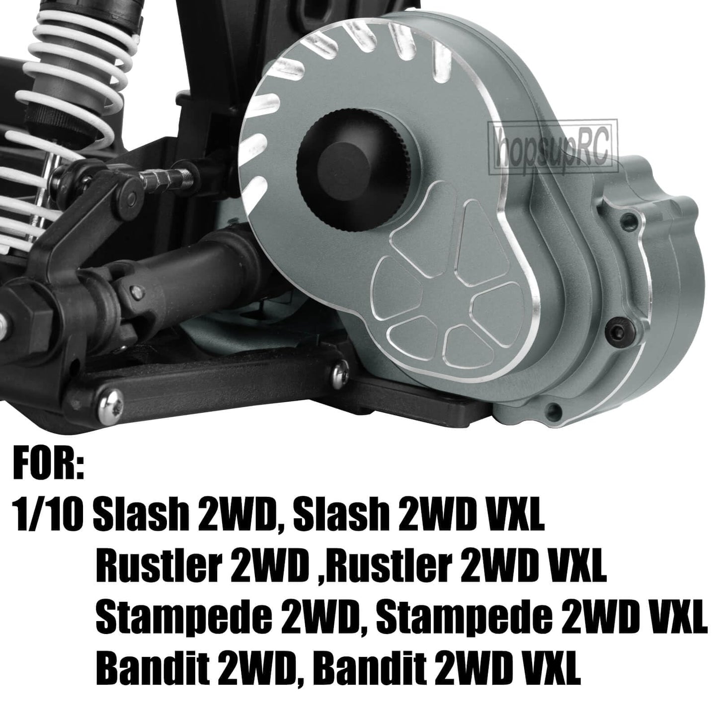 hopsupRC Metal Magnum 272R Assembled Transmission Upgrades Part for 1/10 Slash/Rustler/Stampede/Bandit 2WD VXL. Gearbox Transmis