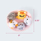 WHAT DO YOU MEME? Emotional Support Kitties Plush Set, 5 Stuffed Animals with Basket, Multi-Color, Soft Polyester, Model ESK588