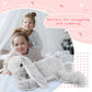 Beniny Large Bunny Stuffed Animal 24'' - 4Pcs Stuffed Bunny Rabbit Plush Toy Gifts For Kids - Cuddly Mommy Bunny Surprise With 3