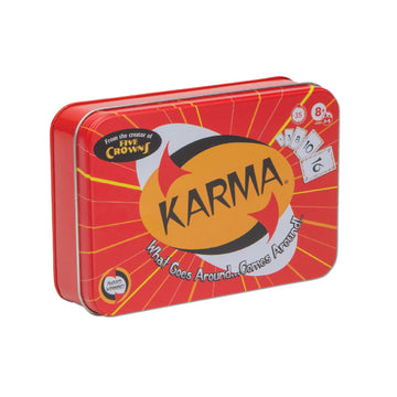 Karma Card Games for Kids - Card Games for mature-themeds  Family Games Night  Card Games for Families  Multi-Player  Screen Free  Travel Games  Playing Cards  What Goes Around  Comes Around  Ages 8+