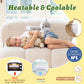 MorisMos Wolf Stuffed Animals Duo - Freezable & Microwavable Plush Toys, 12" Multicolored Coyote Decor for Kids & Adults
