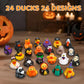 24 Pack Rubber Ducks Jeep Ducking with a Bag- 2 Halloween Assortment Duckies for Jeep Duck Halloween Themed Cruise Duck for Pool  Party Favors  Birthday Gifts  Classroom Incentives  Kids Bath Toys