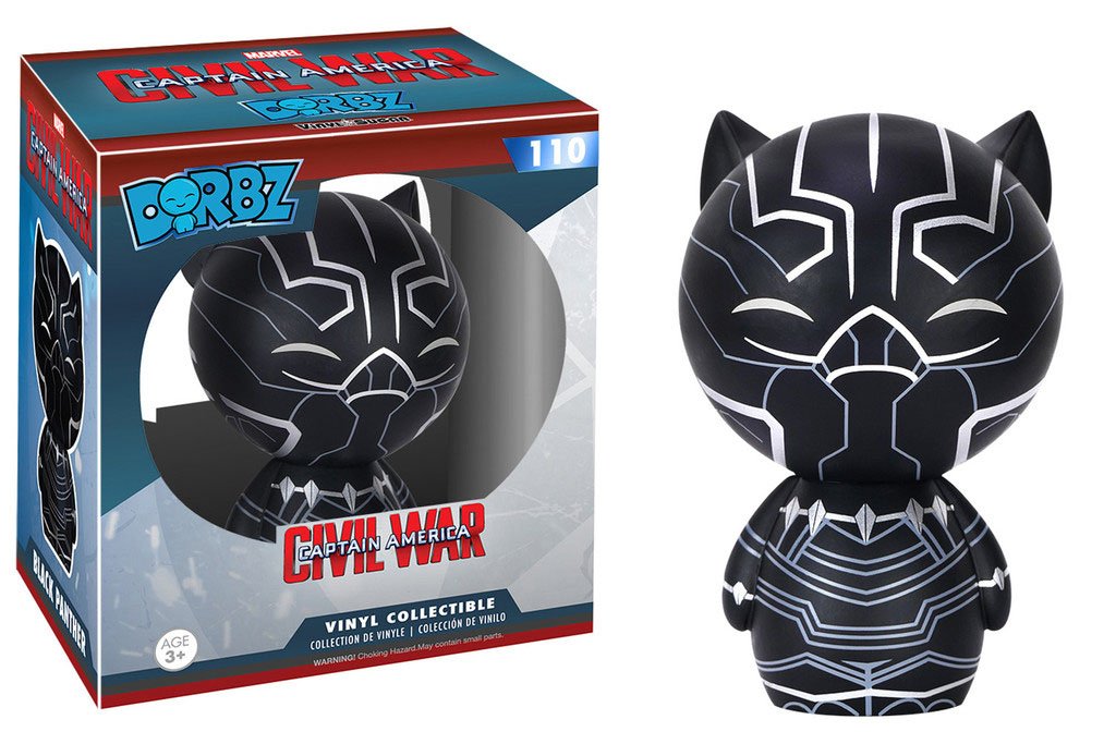 Funko Dorbz: Captain America 3: Civil War Action Figure - Black Panther