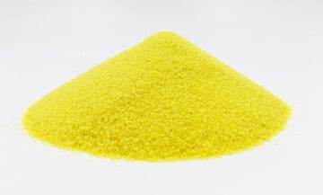 Yellow Sand - Fine Sand for Zen Garden, Resin Incense Burner, Smudge Bowl, Ritual Incense, Cast Iron Cauldron, Unity Ceremony, S
