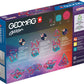 Geomag, Recycled Glitter, Magnetic Constructions with Glitter Effect, Colorful and Glittery Magnetic Bars, 60-Piece Pack, 100% R