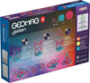 Geomag, Recycled Glitter, Magnetic Constructions with Glitter Effect, Colorful and Glittery Magnetic Bars, 60-Piece Pack, 100% R
