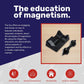 Cms Magnetics - Magic Levitating Spinning Top Spindle Fidget Toy For Office Desk Or School Physics Display Demonstrating The Science Education Of Magnetism, Creative Gift Idea For Adults And Kids