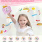 Talking Flash Cards Toddler Toys Pocket Speech For Toddlers 1-3, Talking Learning Flash Cards Educational Toys Sensory Toys Gift For Boys And Girls (510 Sight Words-Bear Pink)