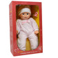 14 Inch Soft Body Caucasian Baby Doll - Newborn Dolls For Girls With Doll Pacifier