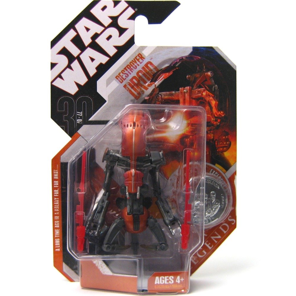 Star Wars 30Th Anniversary Saga 2007 Legends Action Figure Wave 2 #16 Destroyer Droid
