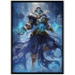 Fantasy North - Rimecage - The Risen Cold - 100 Smooth Matte Tcg Trading Card Sleeves - Fits Magic Mtg Commander Pokemon And Oth