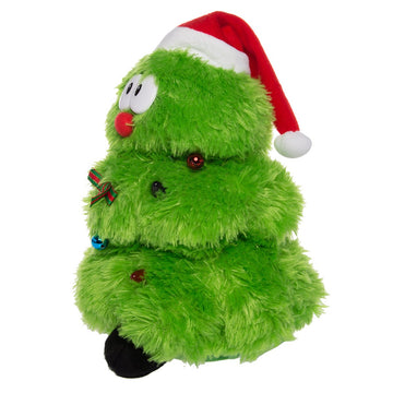 Simply Genius Singing Dancing Christmas Tree: Animated Christmas Character, 12    Stuffed Animal Plush Christmas Tree With Music