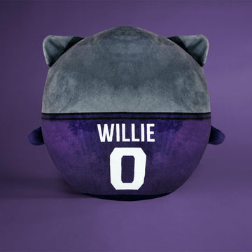 Sleep Squad Kansas State Wildcats Willie The Wildcat 12'' Mascot Kiri Cloud Plushie - Official Collegiate Plush
