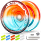 Aoe Responsive Yoyo For Kids Beginners, Deep Finger Holes For Easier Finger Spin Tricks, Yoyo Professional With Extra Unresponsi