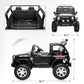 Sehomy Kids Ride On Truck With Remote, 12V Battery Powered Electric Car For Kids - Two Seater With One Belt, Spring Suspension,