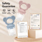 2 Pack Silicone Baby Food Feeders + Mini Freezer Tray For 6 Months+ Infant Solid Food Safe Self Feeding, Bpa Free Breastmilk Pop