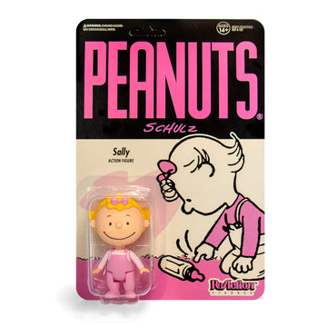 Super7 Peanuts Pj Sally 3.75 In Reaction Figure
