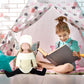 Geyoga 3 Set 12 Pcs Doll Clothes and Accessories Suit Pants Shoes Spring Sweater Outfits, Dolls are Not Included(Gray, Brown, Cr