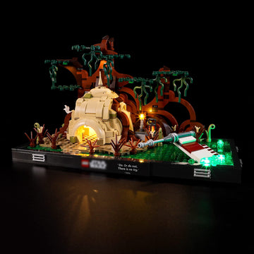 Briksmax Light For Lego Dagobah-Jedi-Training-Diorama 75330 - Led Lighting Kit Compatible With Lego Star Wars 75330 - Not Include The Lego Set