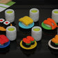 20 of Assorted IWAKO Japanese Puzzle Eraser - Restaurant Food Collection (20 will be randomly selected from images)