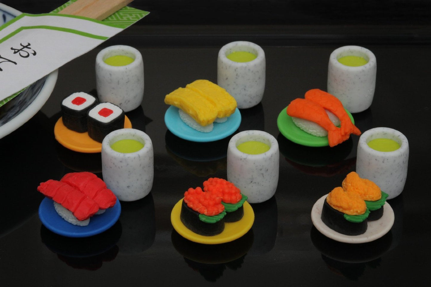 20 of Assorted IWAKO Japanese Puzzle Eraser - Restaurant Food Collection (20 will be randomly selected from images)