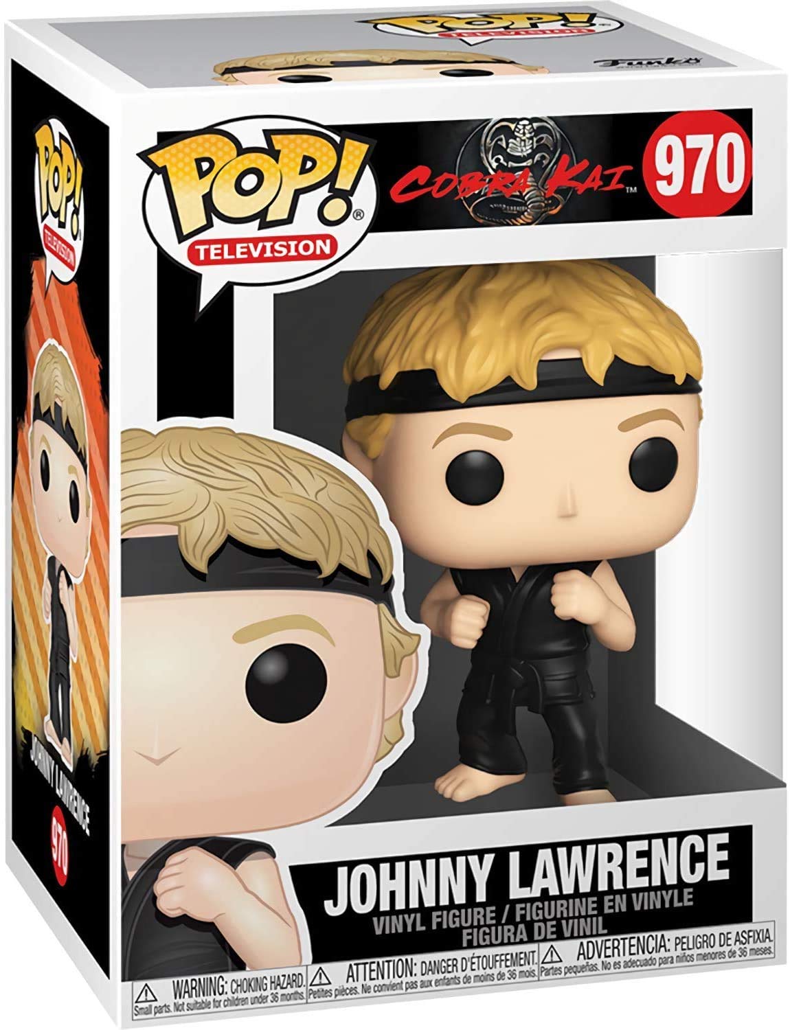 Pop Johnny Lawrence [Cobra Kai] Funko Vinyl Figure (Bundled With Compatible Pop Box Protector Case), Multicolor, 3.75 Inches