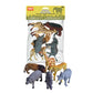 Wild Republic African Animals Polybag, Giraffe, Hippo, Lion, Cheetah, Elephant, Warthog, Toy Figures, 6-Piece