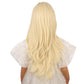 Duduwig Long Light Blonde Wigs For Girls Kids Long Wavy Curly Wig Light Blonde Middle Part Wigs For Child Synthetic Wig With Hai
